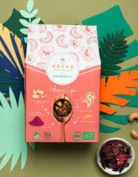 Keyaa - Granola Hibiscus Cajou - 350g