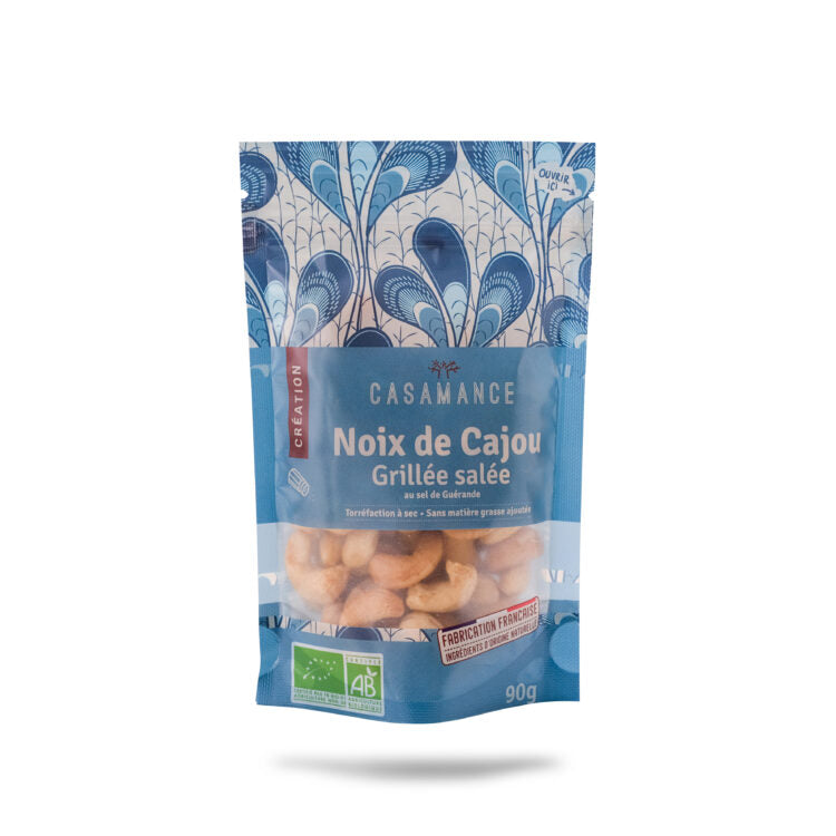 Noix de Cajou - Grillées et Salées - 100g